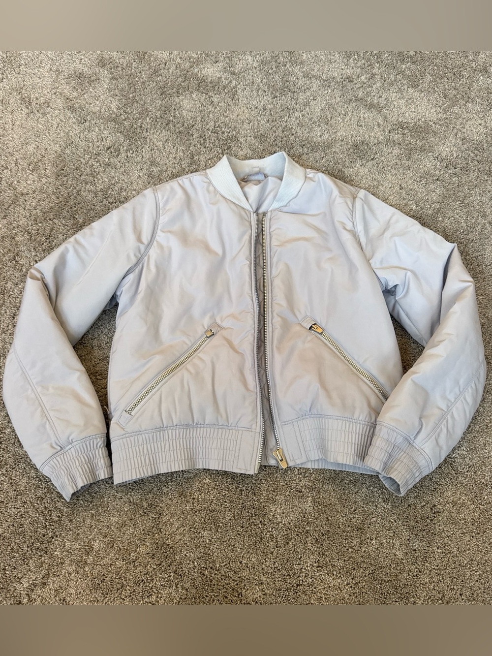 Light Gray Athleta Jacket